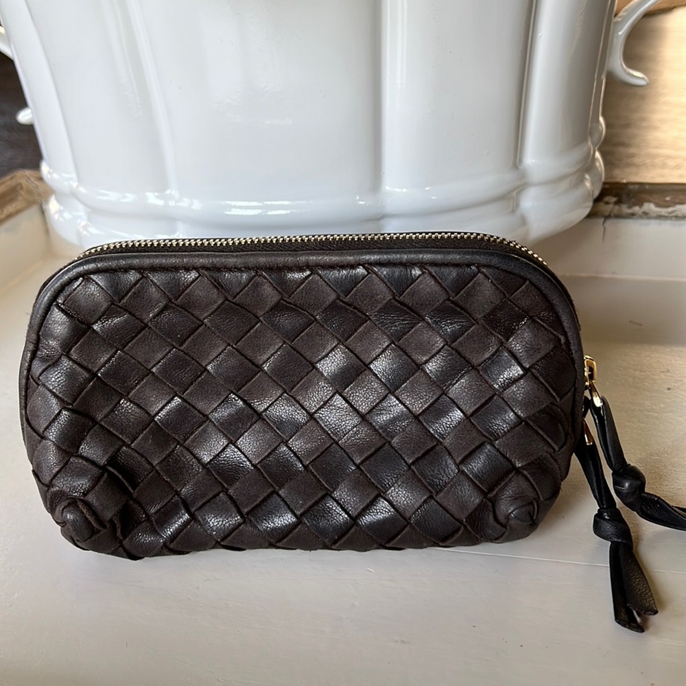 Bottega Veneta Intrecciato Cosmetic Bag